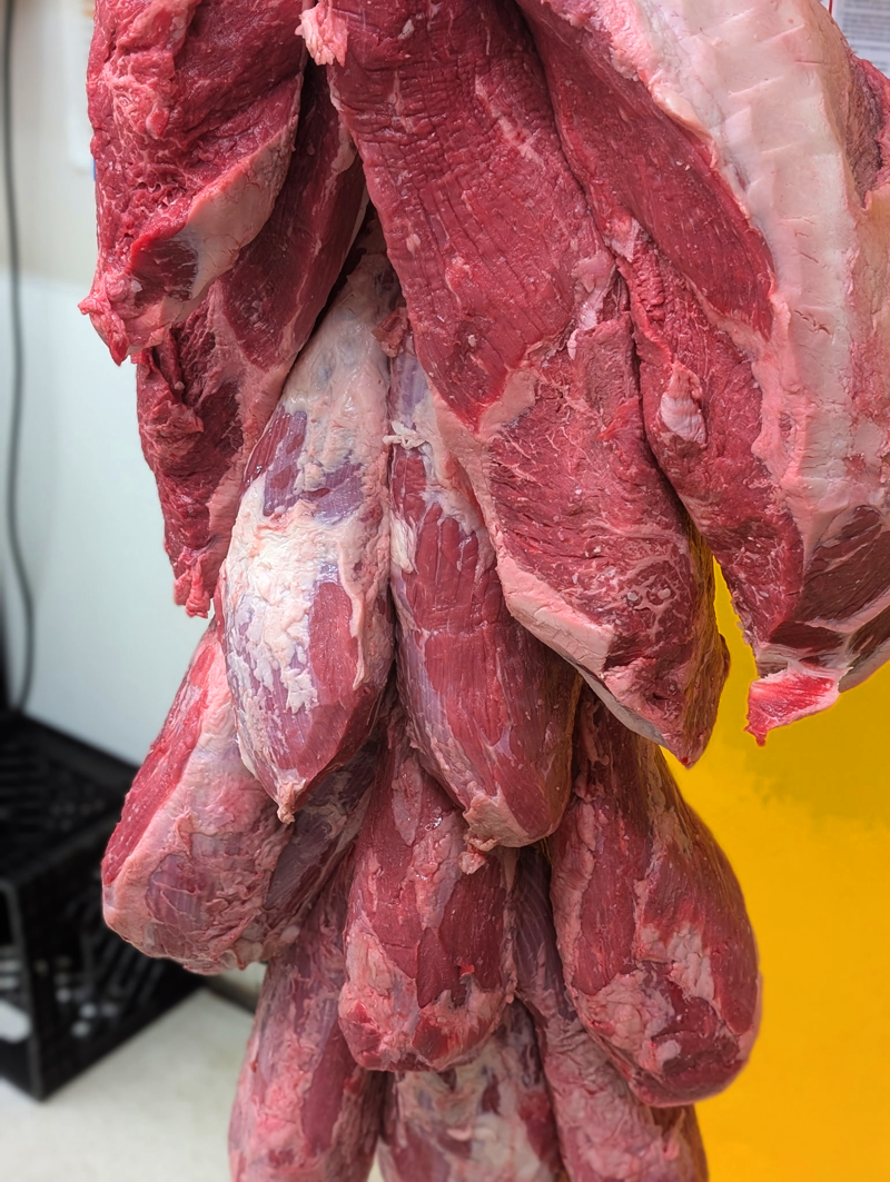 Trimmed, cured corned beef from your bellevue butcher