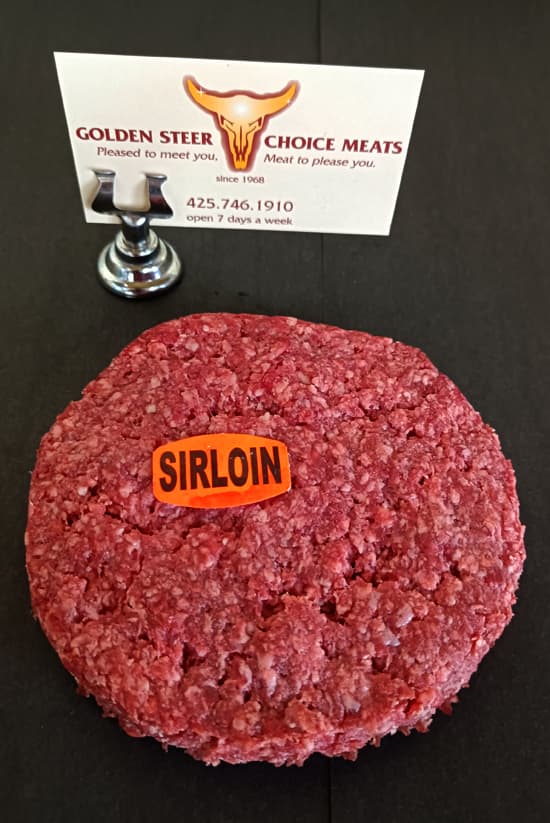 golden steer choice meats sirloin burgers
