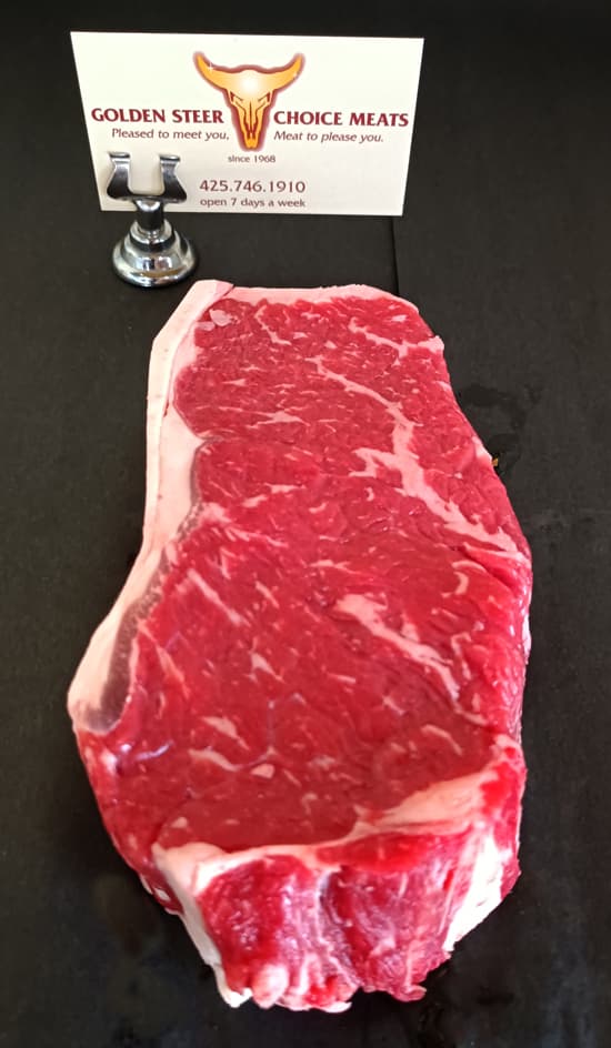 golden steer choice meats new york steak