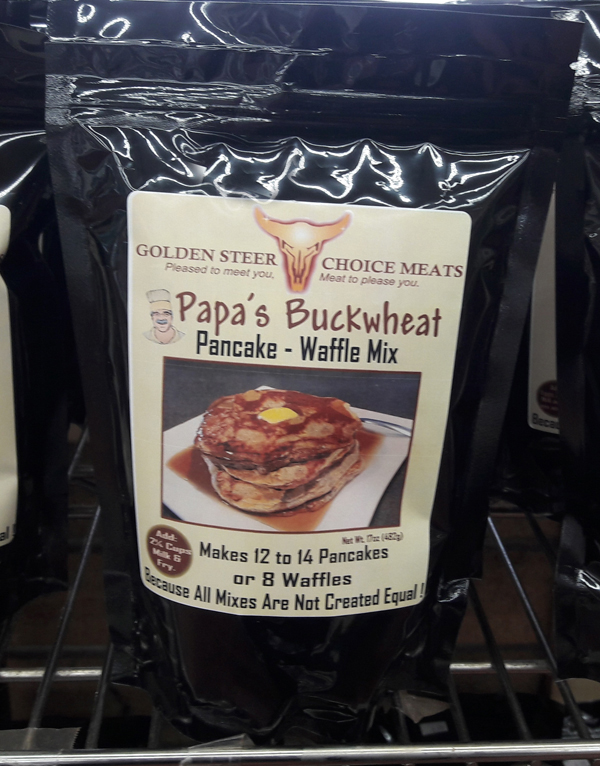 golden steer choic meats grocery: pancake mix