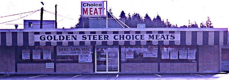 photo from 1968. gthis stor still exists today as the main location in the Bel-Red corridor of Bellevue
